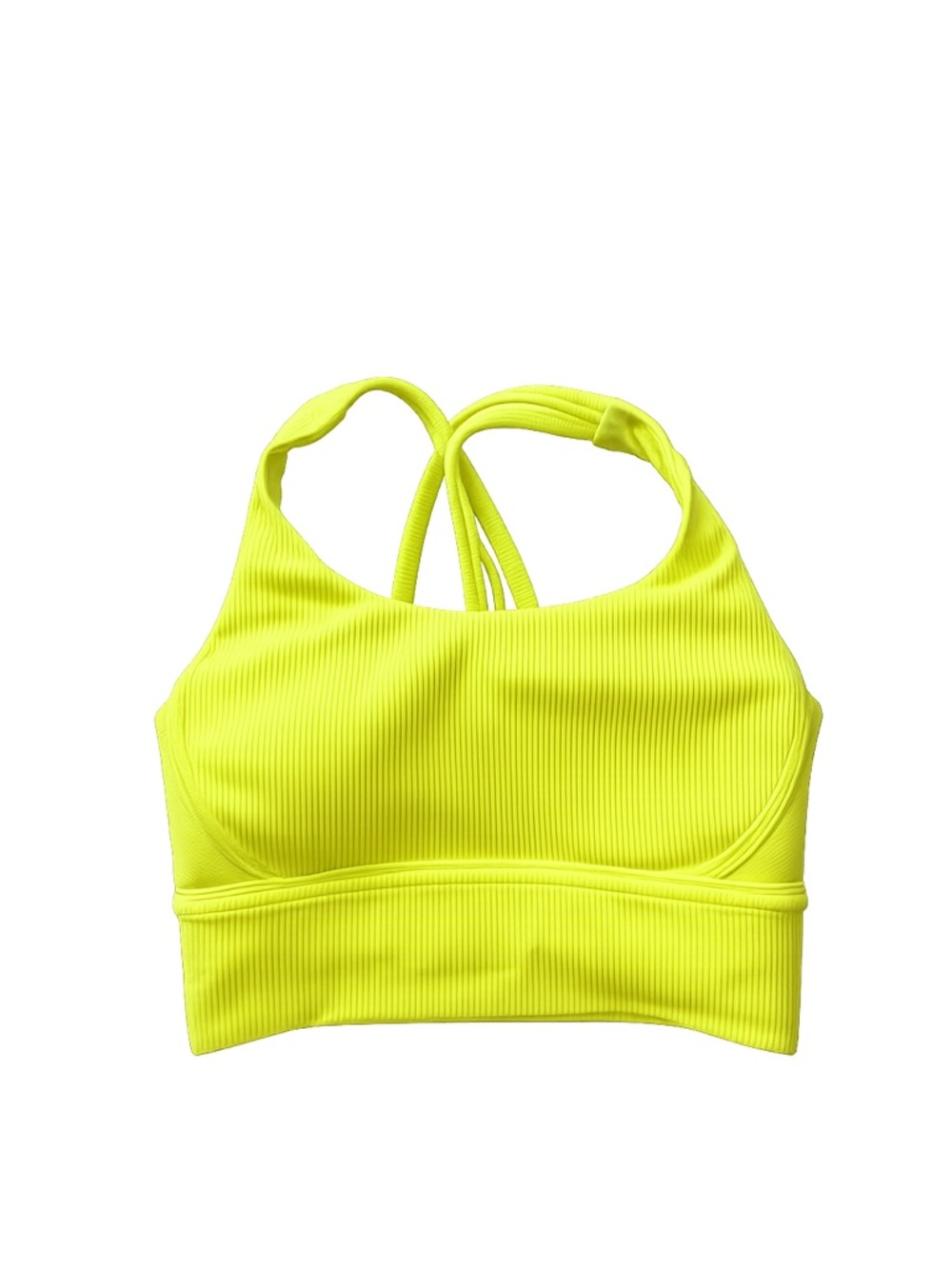 Lululemon Energy Longline Ribbed Sports Bra  *New* Size 4